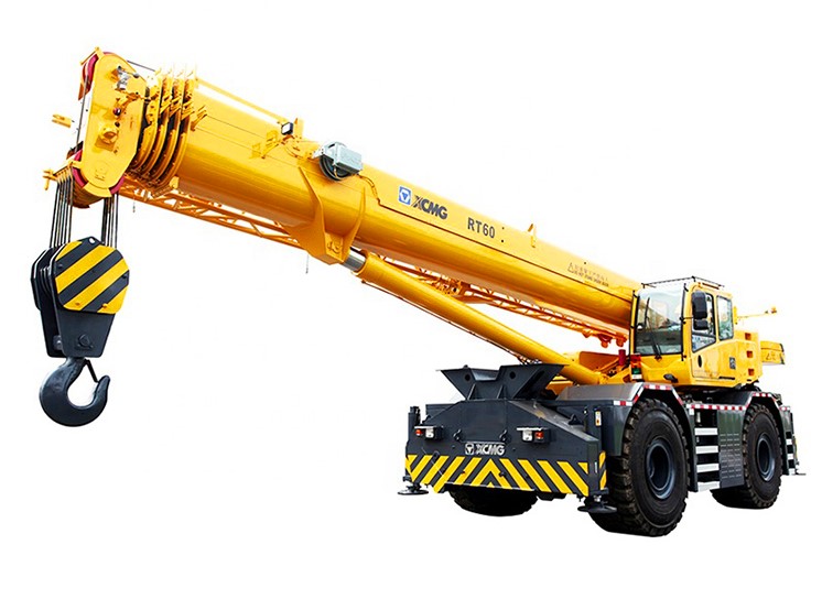 XCMG Official 60 Ton Rough Terrain Crane RT60 China New Truck Crane Rough for Sale